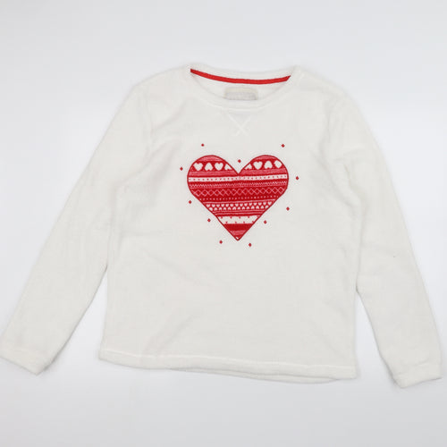 Matalan Womens White   Pullover Jumper Size 12
