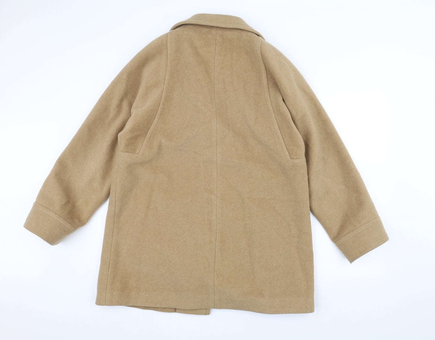 Julius Womens Brown   Overcoat Coat Size 16