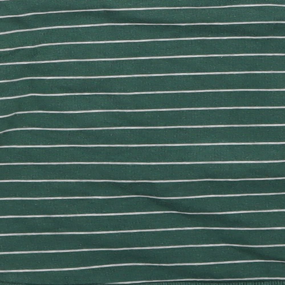 Matalan Boys Green Striped  Pullover Jumper Size 2-3 Years  - Bear