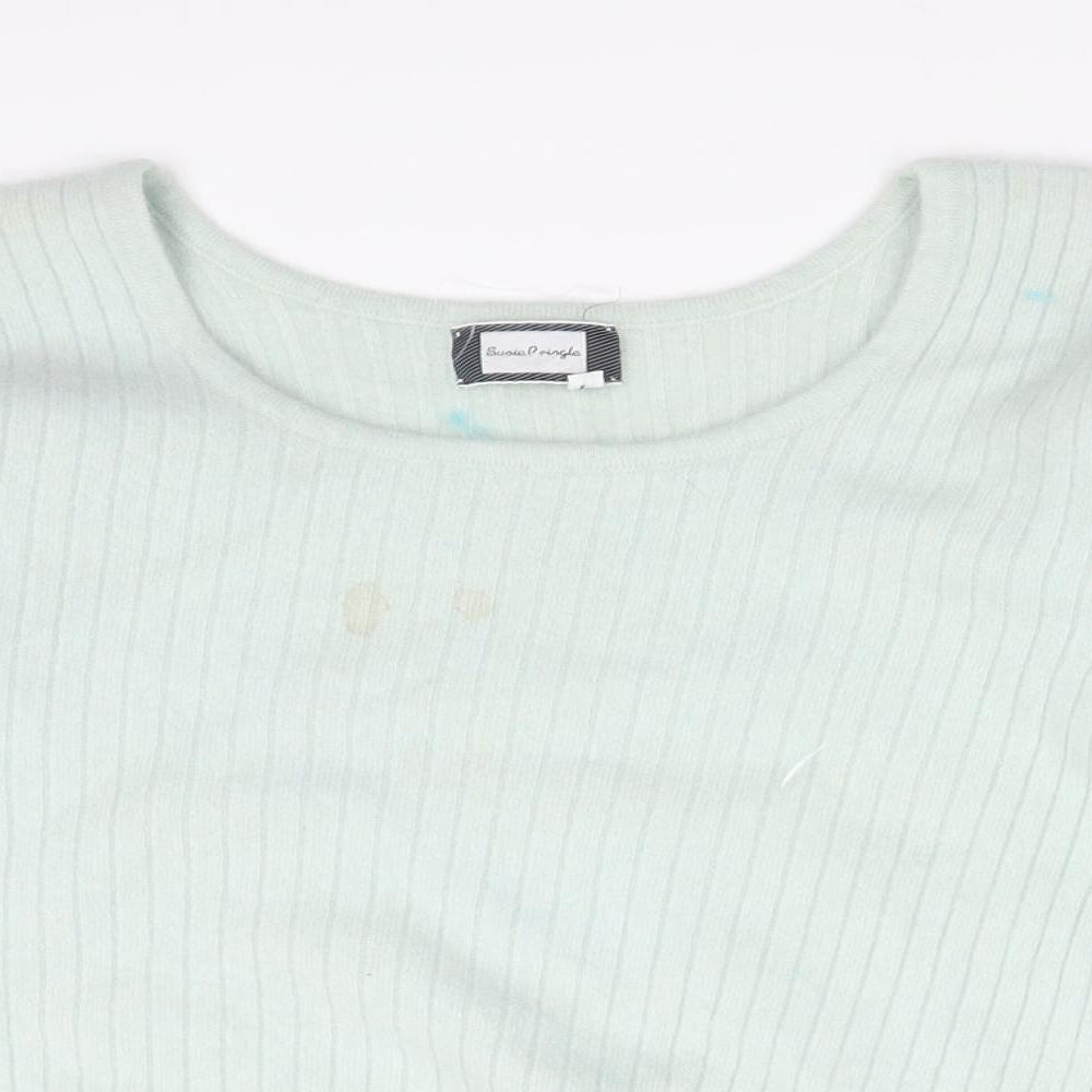 Susie Pringle Womens Green   Pullover Jumper Size L