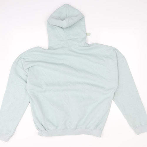 Motel Womens Blue   Pullover Hoodie Size S  - OVERSIZED