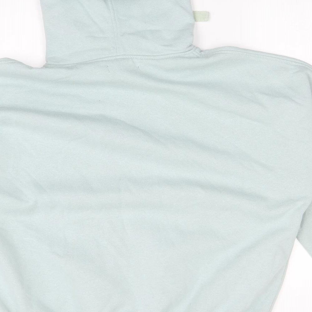 Motel Womens Blue   Pullover Hoodie Size S  - OVERSIZED