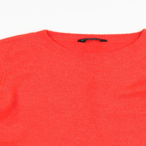 F&F Womens Red  Knit Pullover Jumper Size 14