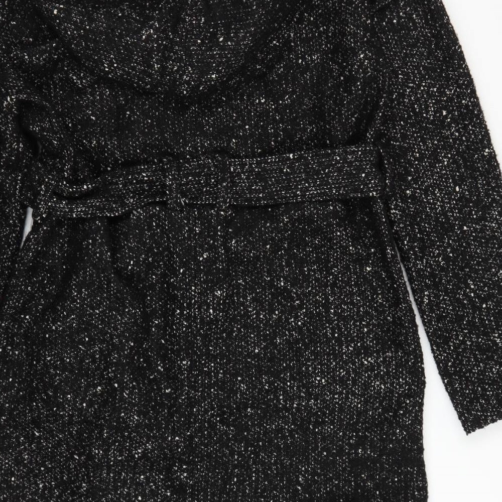 BDG Womens Black   Overcoat Coat Size S