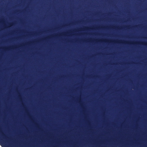 Jeff Banks Womens Blue   Pullover Jumper Size XL