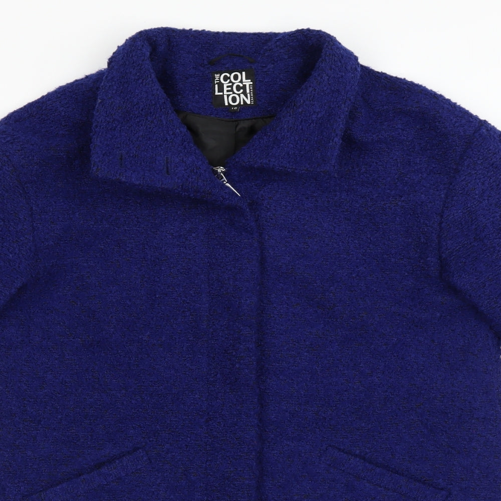 Debenhams Womens Blue   Jacket Coat Size 10