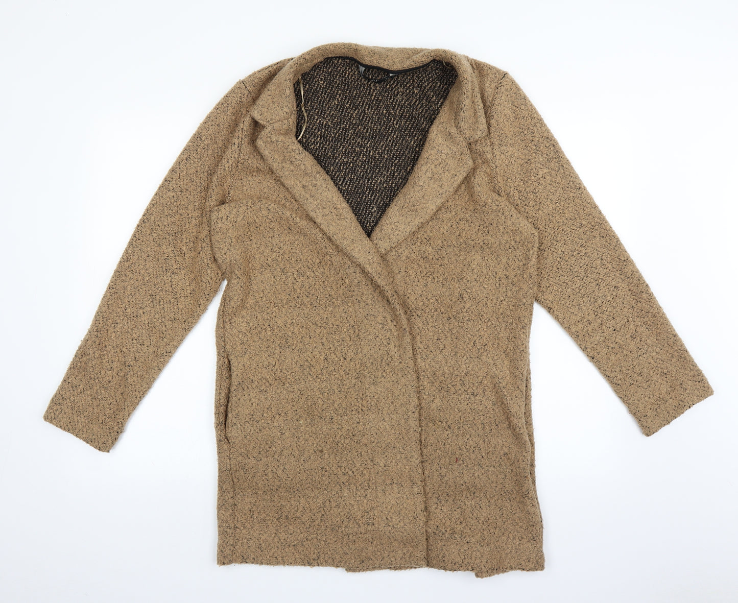 F&F Womens Beige   Jacket Coatigan Size 16