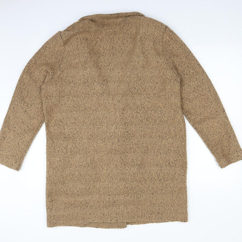 F&F Womens Beige   Jacket Coatigan Size 16