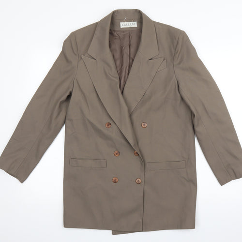 Gallery Womens Brown   Jacket  Size 10