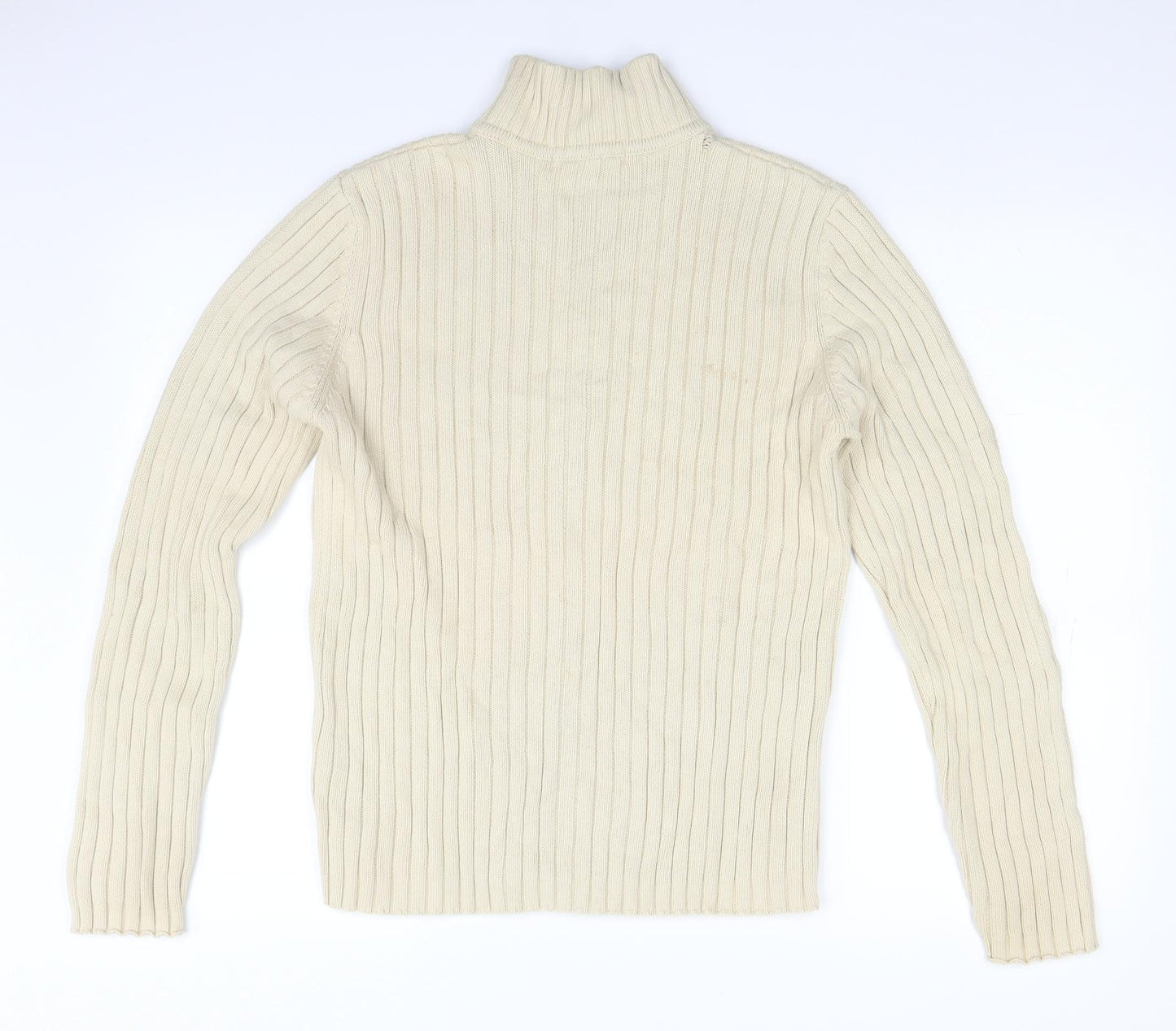 River Island Womens Ivory   Full Zip Sweatshirt Size S