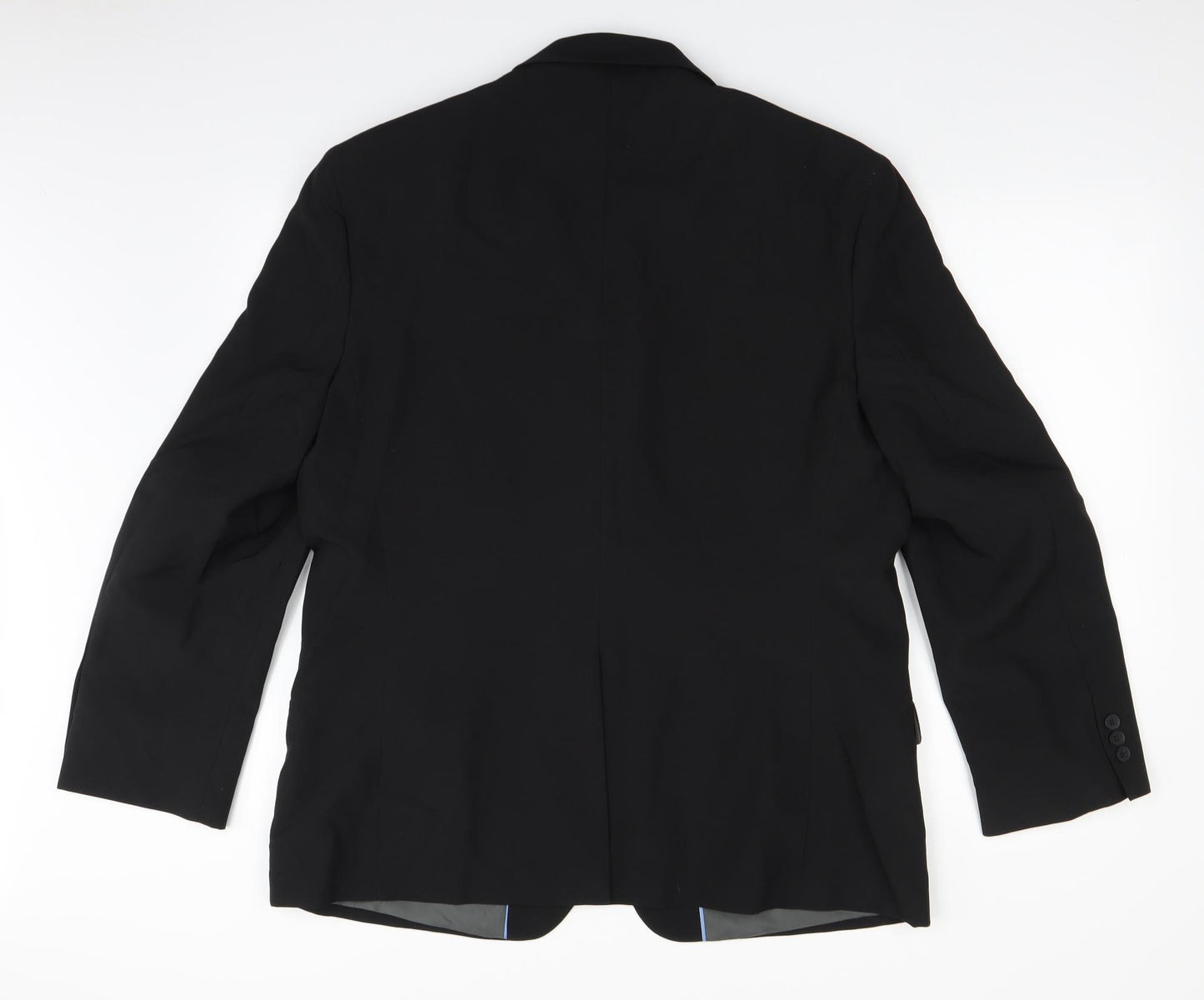 George Mens Black   Jacket Suit Jacket Size 44