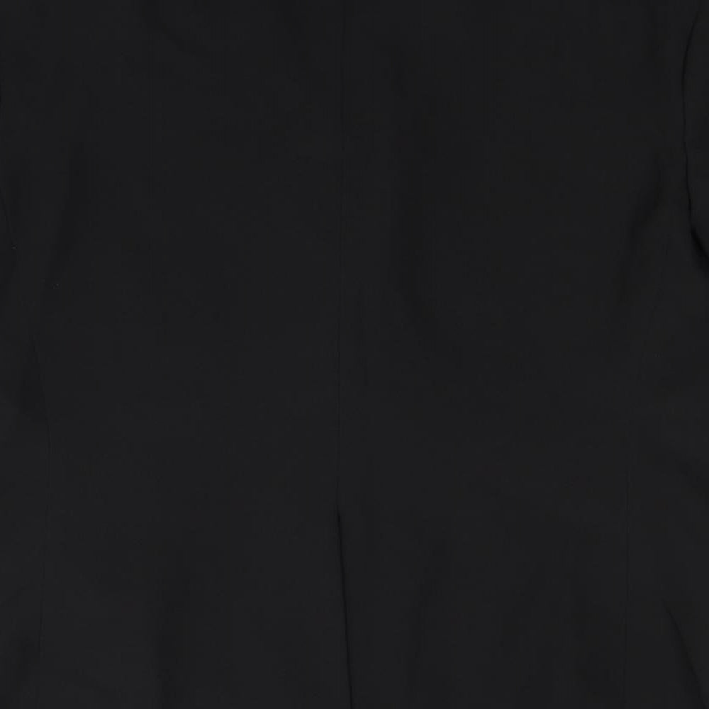 George Mens Black   Jacket Suit Jacket Size 44