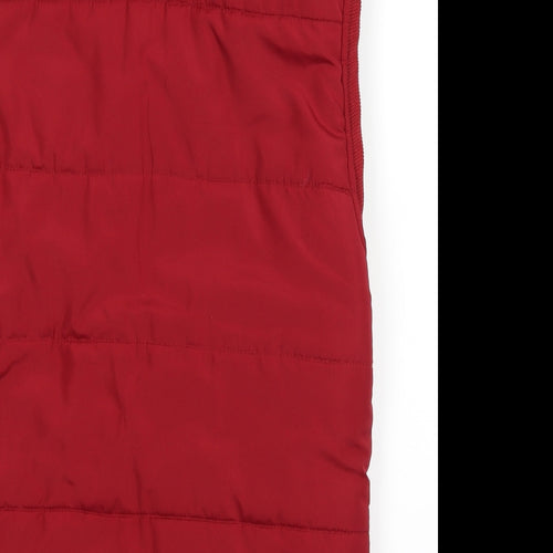 Preworn Womens Red   Gilet Jacket Size 12