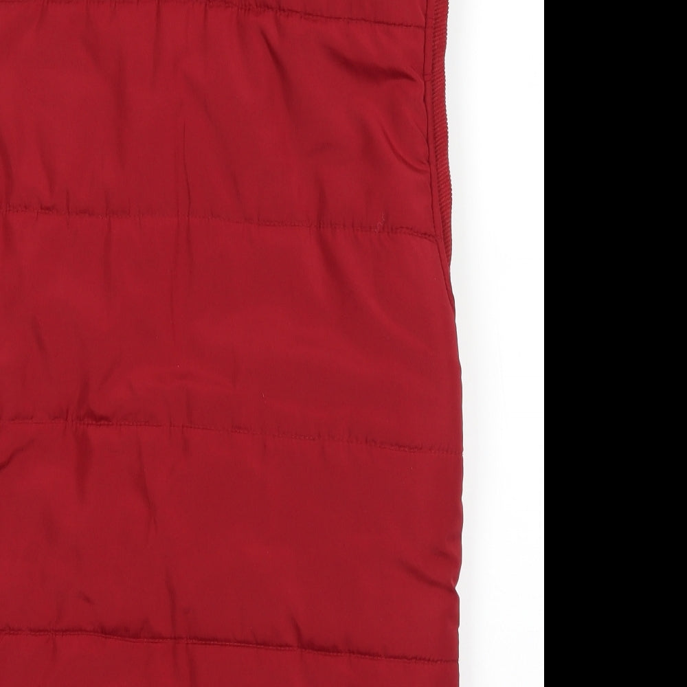 Preworn Womens Red   Gilet Jacket Size 12