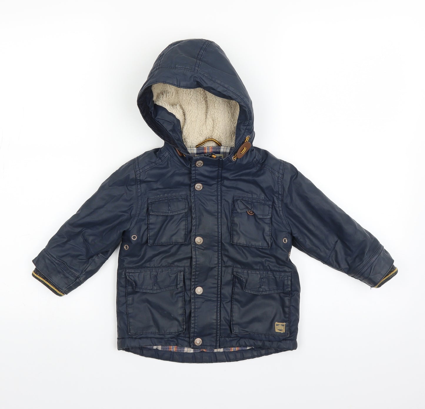 NEXT Baby Blue   Basic Coat Coat Size 12-18 Months