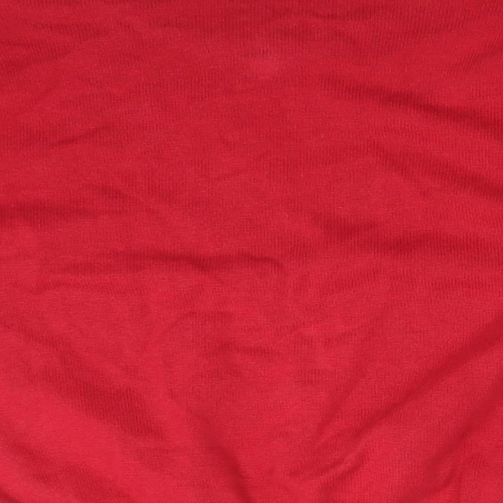 TU Girls Red   Pullover Jumper Size 6 Years