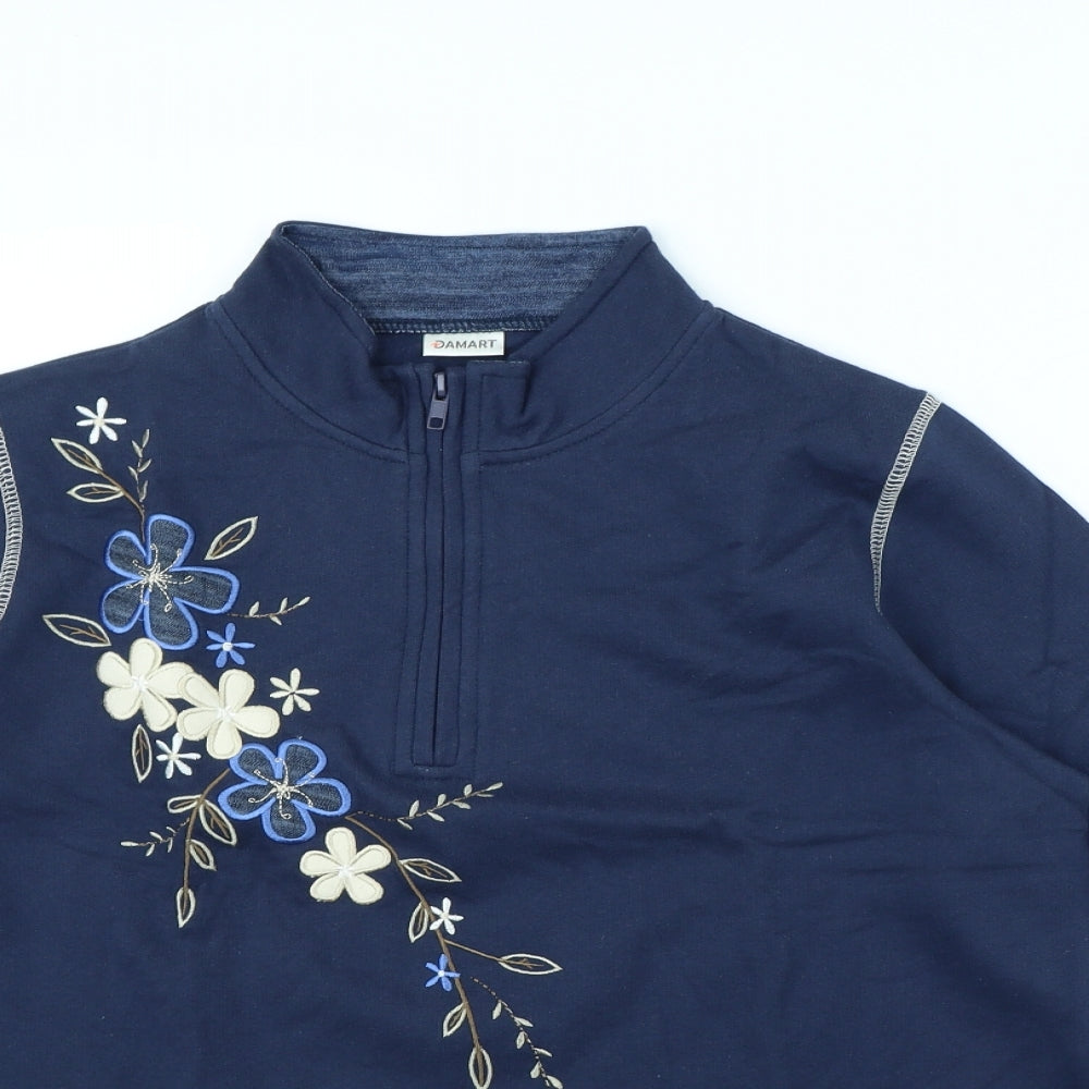 Damart Womens Blue   Jacket  Size 14