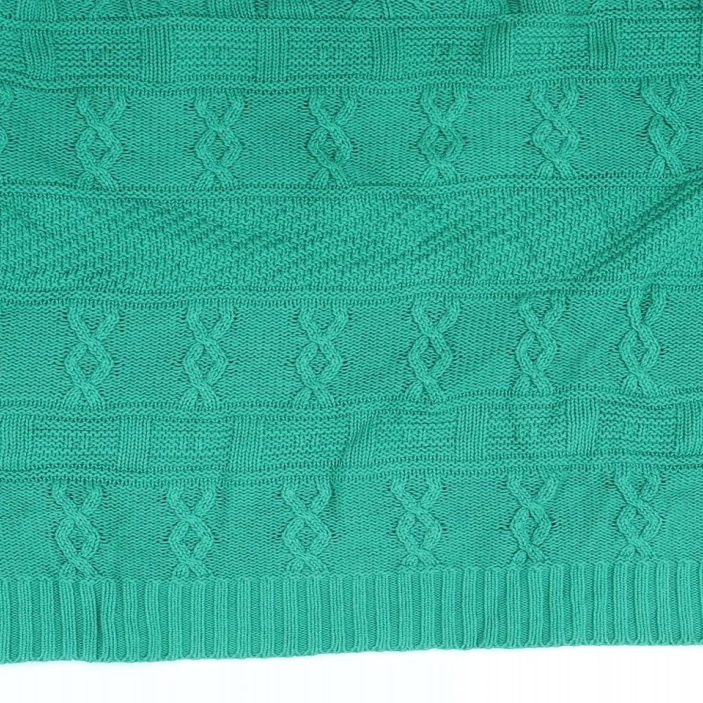 Lily Ella Womens Green   Pullover Jumper Size M