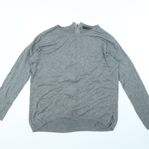 Atmosphere Womens Grey  Rayon Pullover Jumper Size S