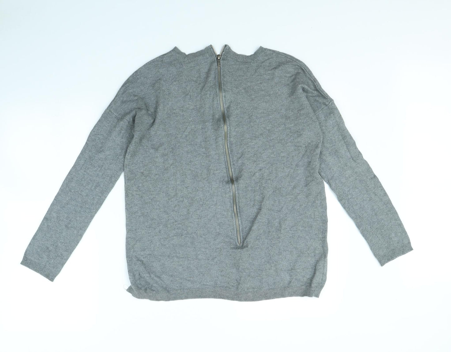 Atmosphere Womens Grey  Rayon Pullover Jumper Size S