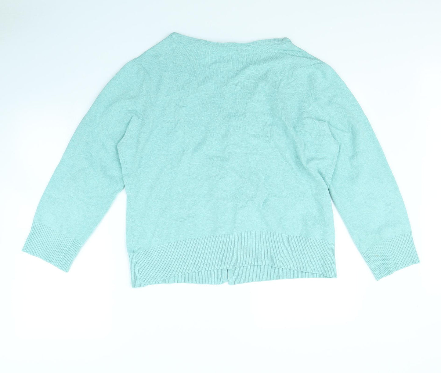 Monsoon Womens Green   Cardigan Jumper Size 18