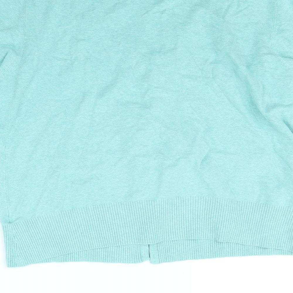 Monsoon Womens Green   Cardigan Jumper Size 18