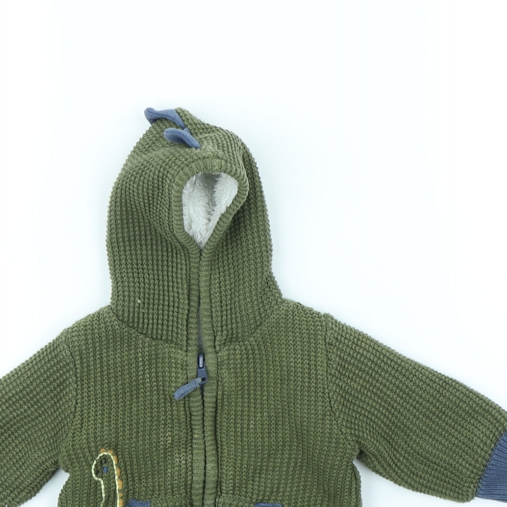 Nutmeg Boys Green   Jacket  Size 3-6 Months