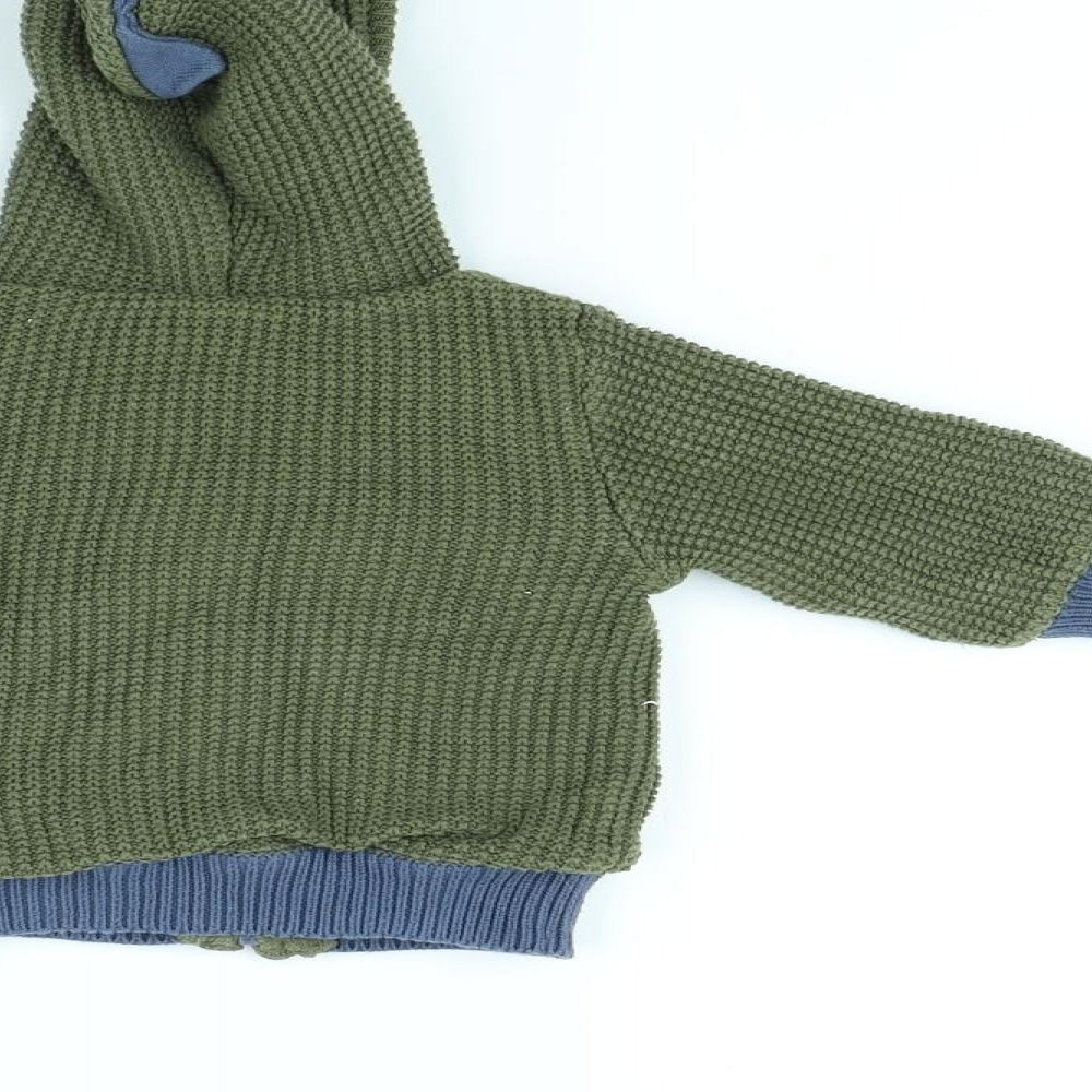 Nutmeg Boys Green   Jacket  Size 3-6 Months