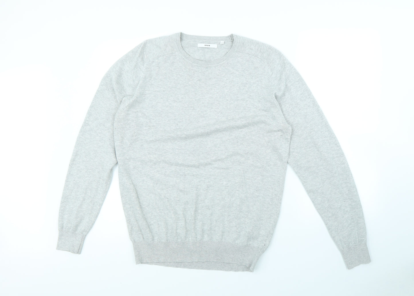 Open Mens Grey   Pullover Jumper Size M