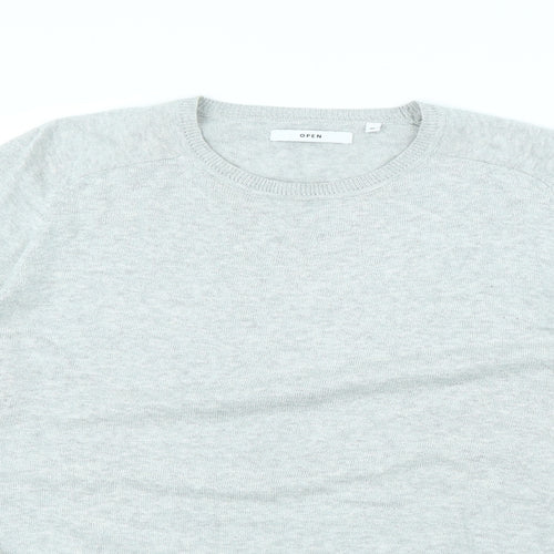 Open Mens Grey   Pullover Jumper Size M