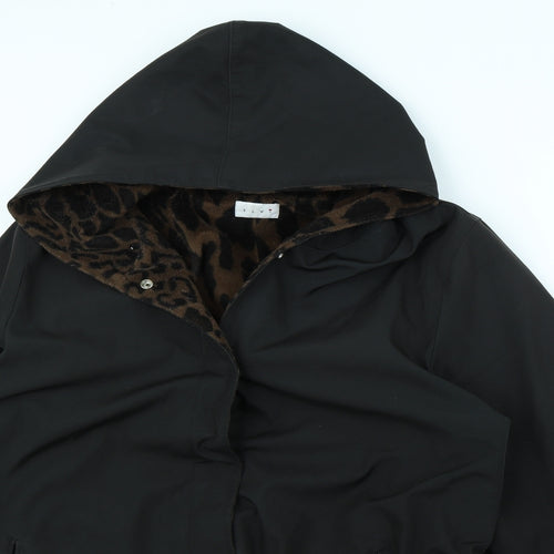 ELVI Womens Black   Jacket Coat Size S