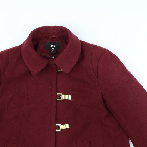 H&M Womens Purple   Jacket  Size 8