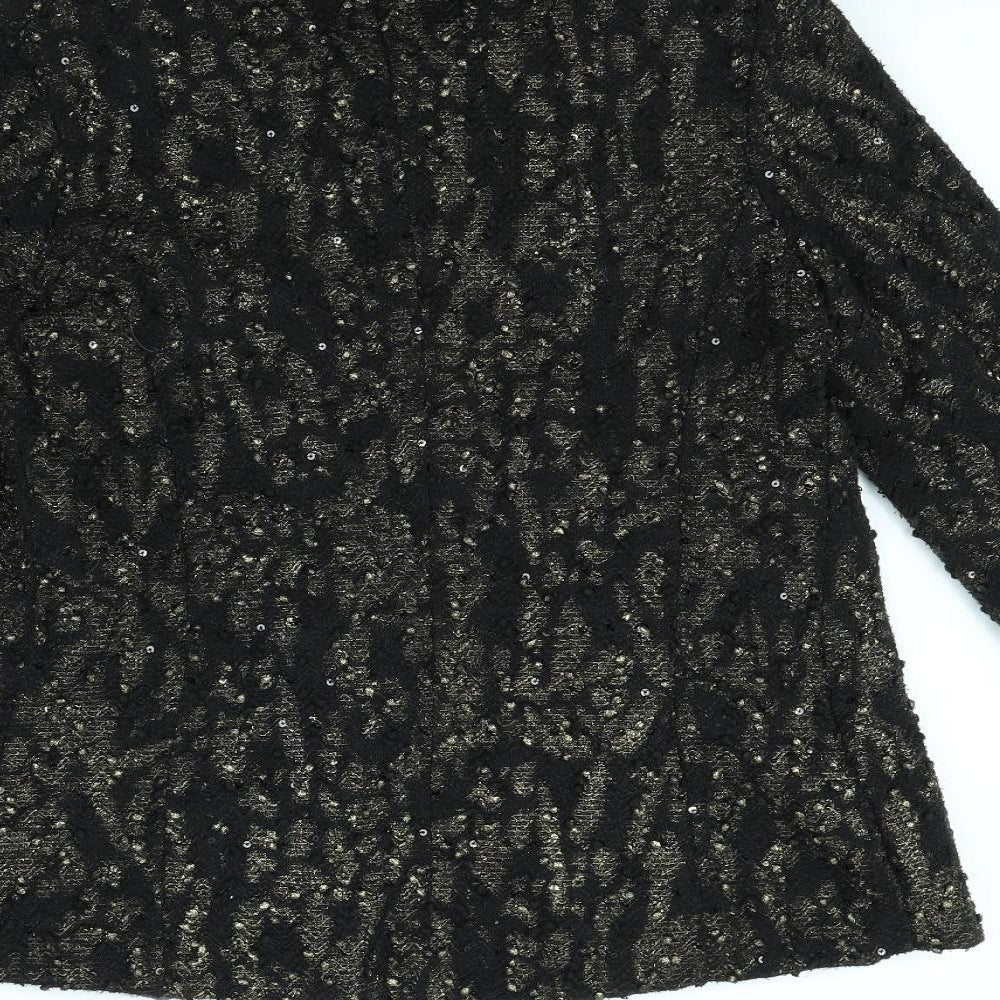 Zack Womens Black   Jacket  Size 12