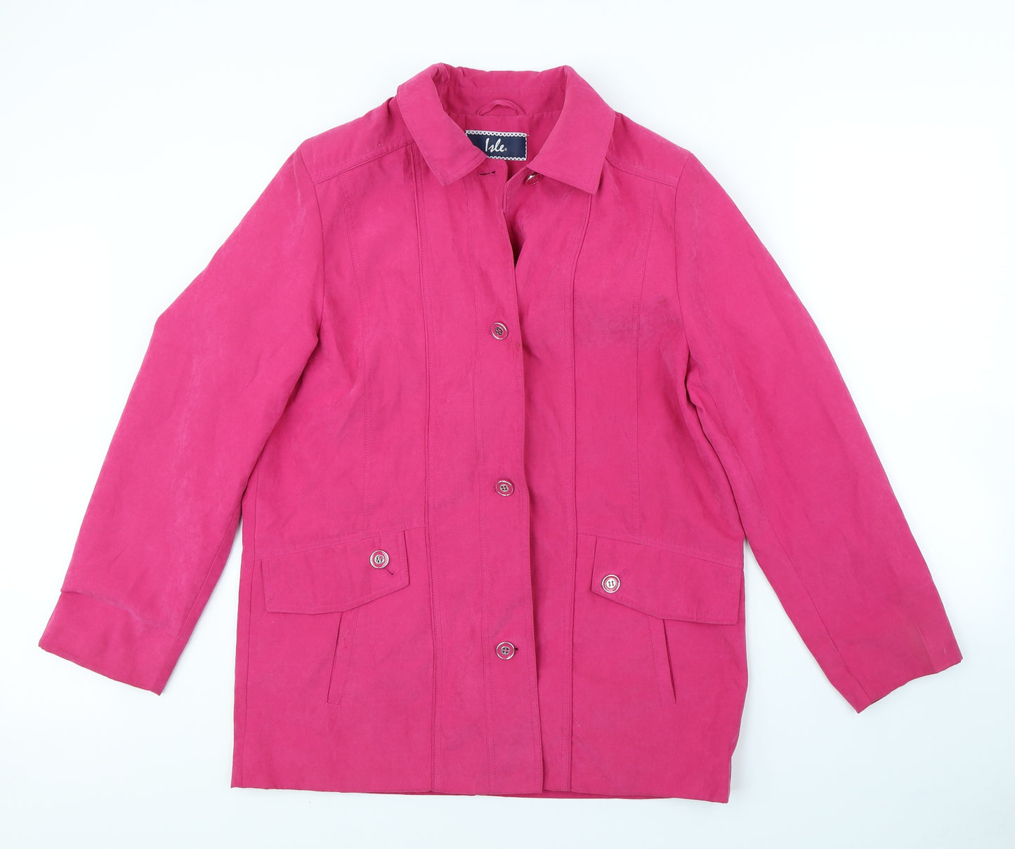 Isle Womens Pink   Jacket  Size 12
