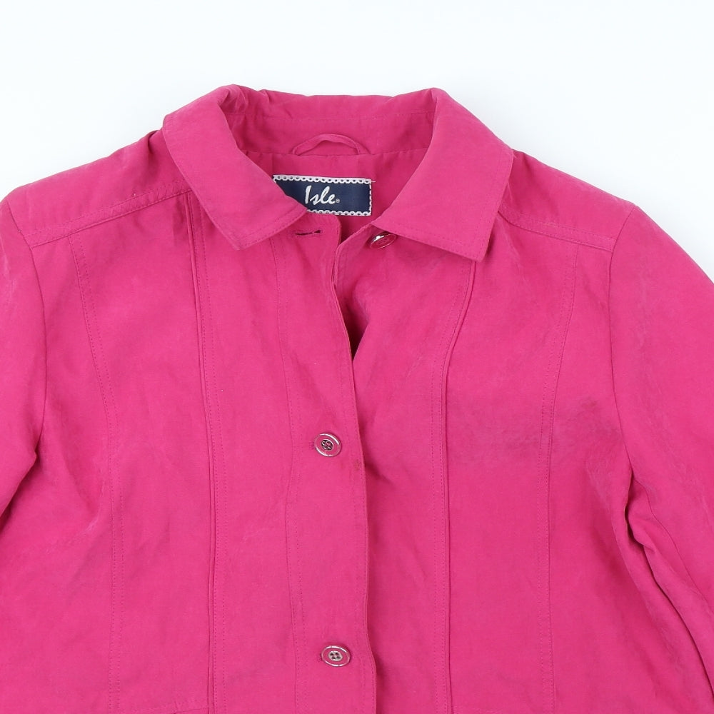 Isle Womens Pink   Jacket  Size 12