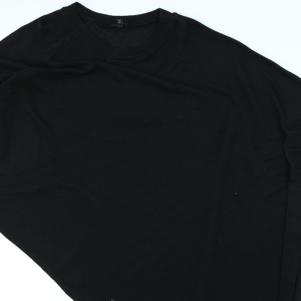 River Island Womens Black   Pullover Jumper Size 8