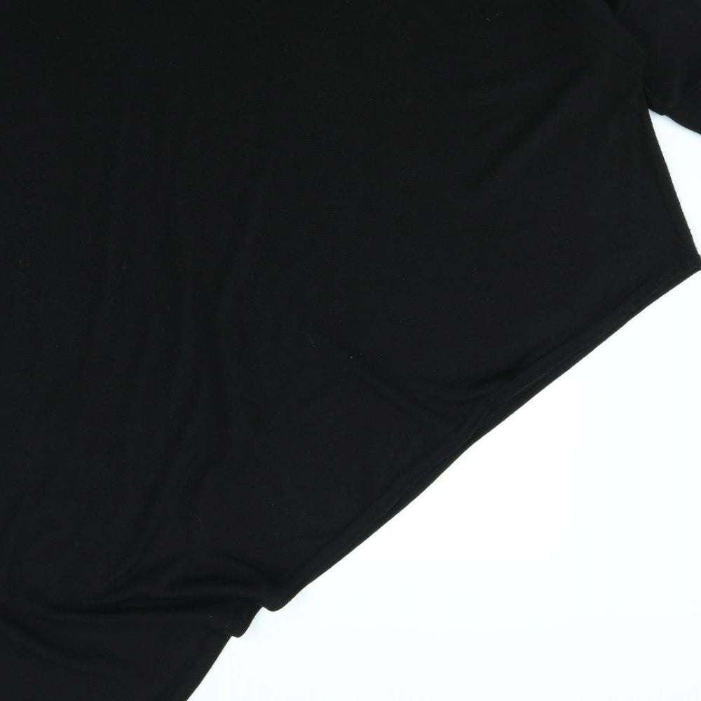 River Island Womens Black   Pullover Jumper Size 8