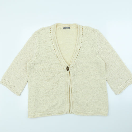 South Womens Beige   Jacket  Size 18