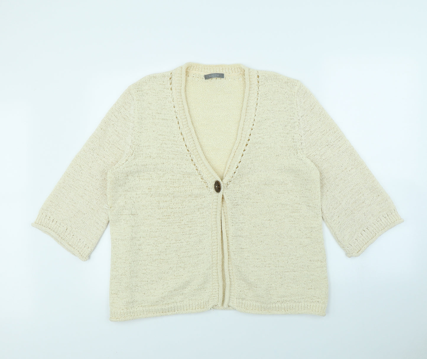 South Womens Beige   Jacket  Size 18