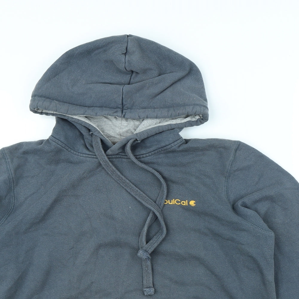 SoulCal&Co Womens Grey   Pullover Hoodie Size M