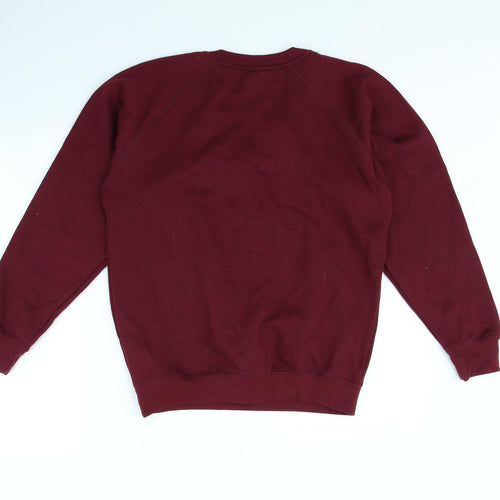 True Form Mens Purple   Pullover Jumper Size XS