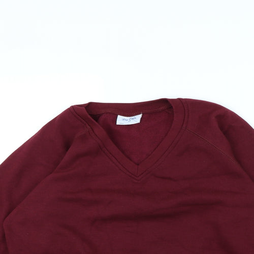 True Form Mens Purple   Pullover Jumper Size XS