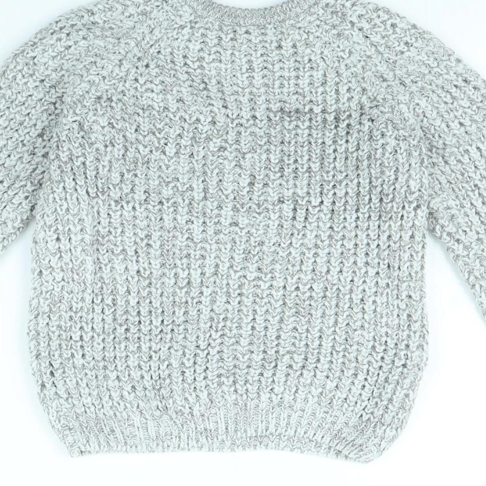 George Boys Grey   Pullover Jumper Size 4 Years