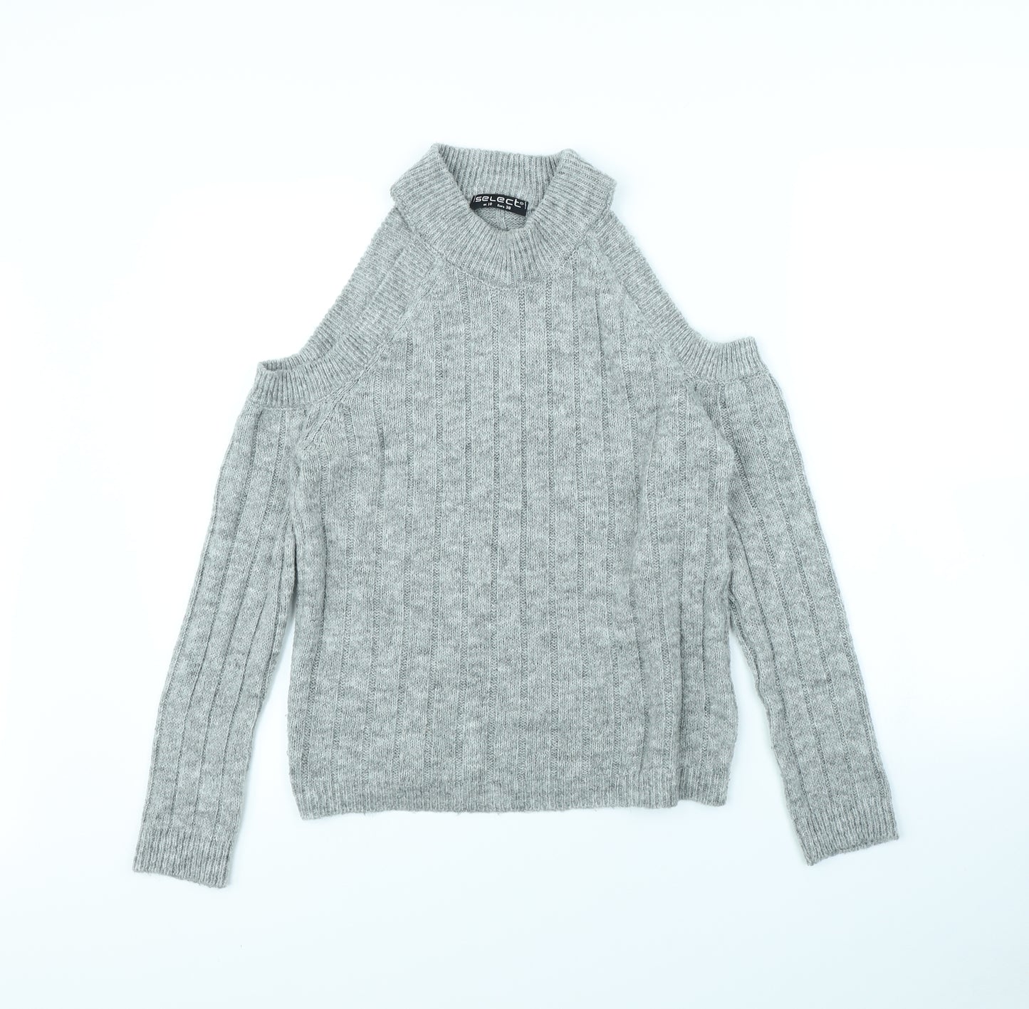 Select Womens Grey   Pullover Jumper Size 10