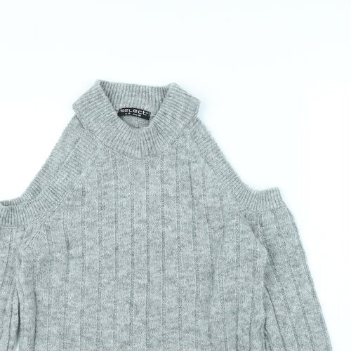 Select Womens Grey   Pullover Jumper Size 10