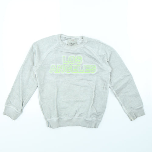 Zara Boys Grey   Pullover Jumper Size 5 Years