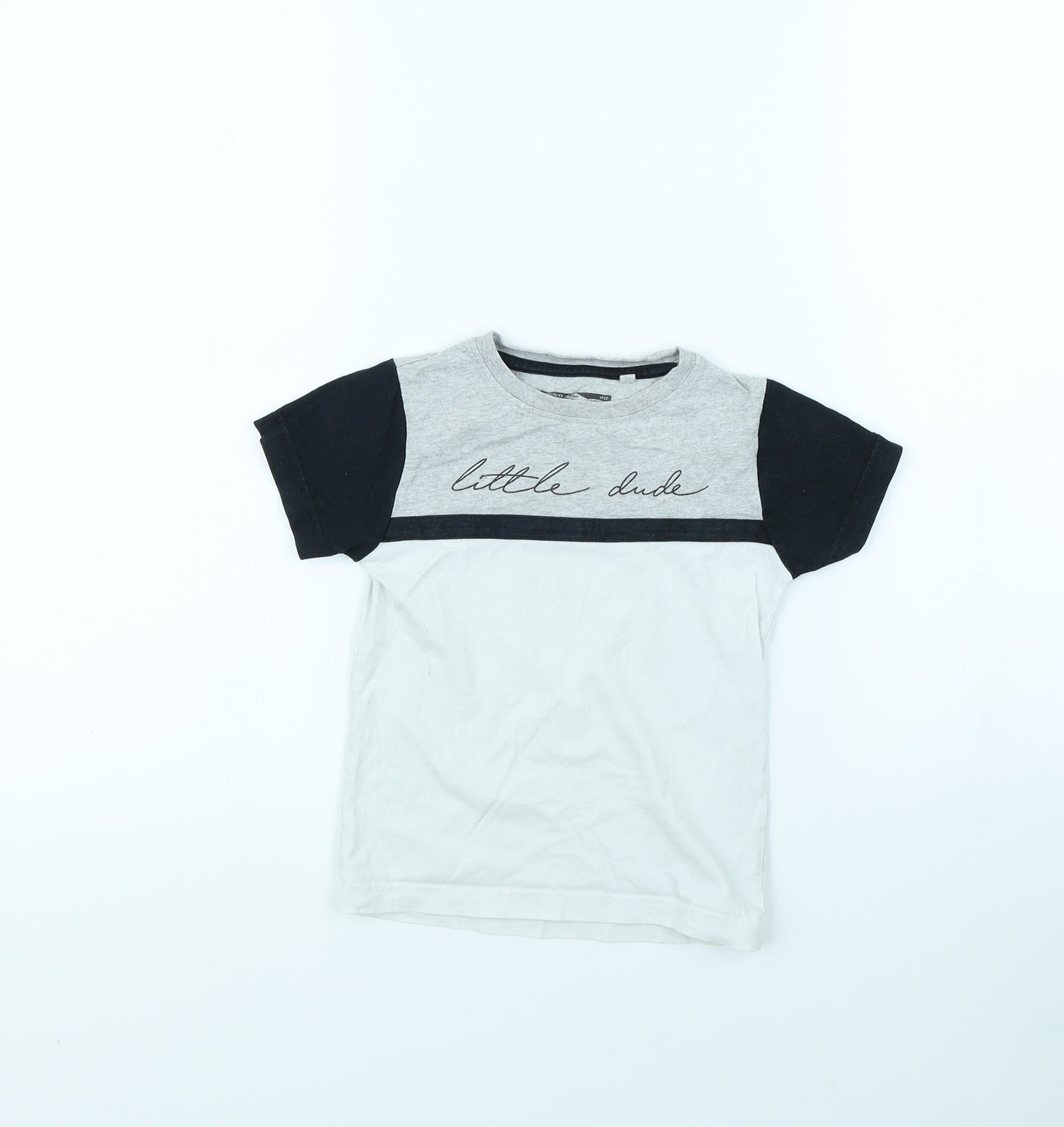 NEXT Boys White   Basic T-Shirt Size 2 Years