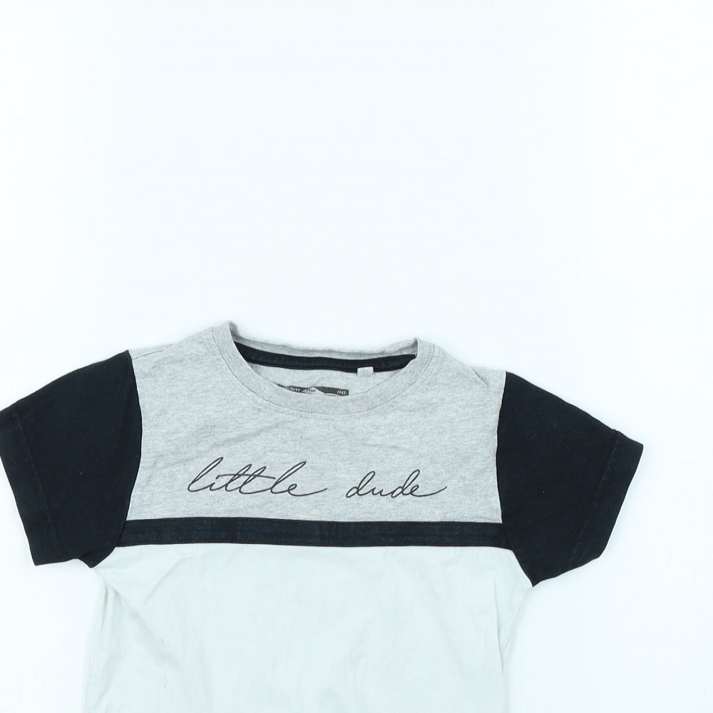 NEXT Boys White   Basic T-Shirt Size 2 Years