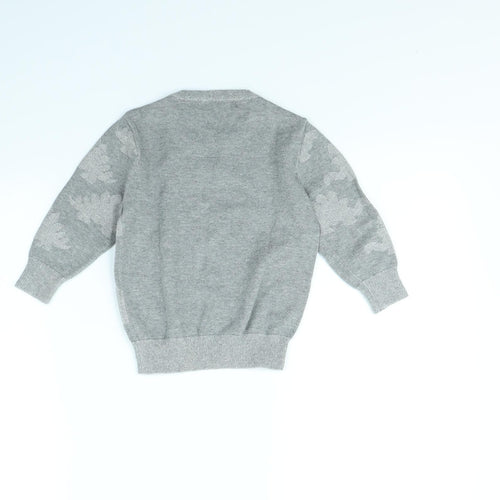 George Boys Grey   Pullover Jumper Size 2 Years