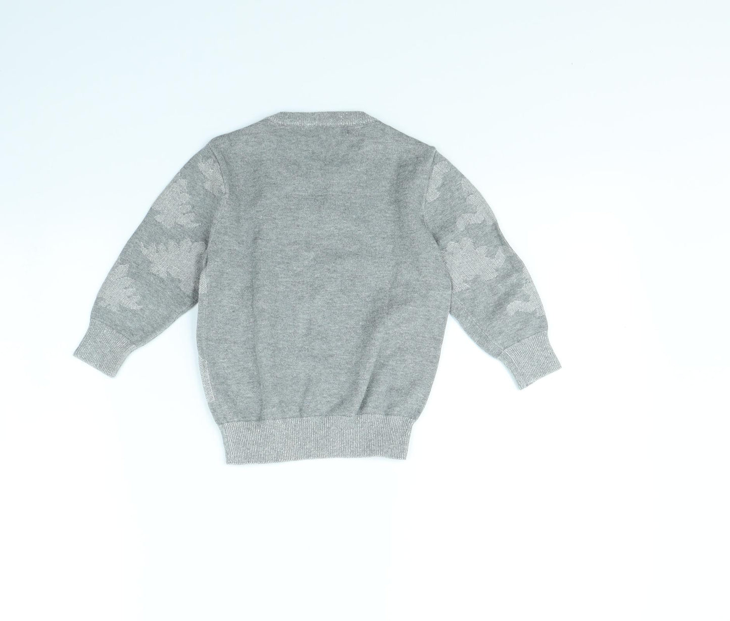 George Boys Grey   Pullover Jumper Size 2 Years